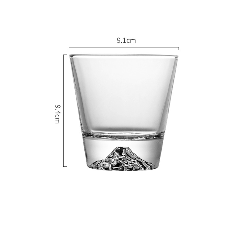 『客製贈品』富士山玻璃小酒杯 |  客製化禮品、禮贈品專家