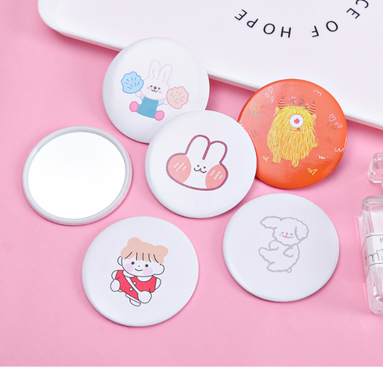 『客製贈品』便攜圓形小鏡子 |  客製化禮品、禮贈品專家
