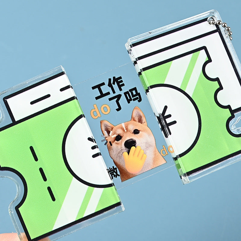 『客製贈品』壓克力抽拉驚喜鑰匙圈 |  客製化禮品、禮贈品專家