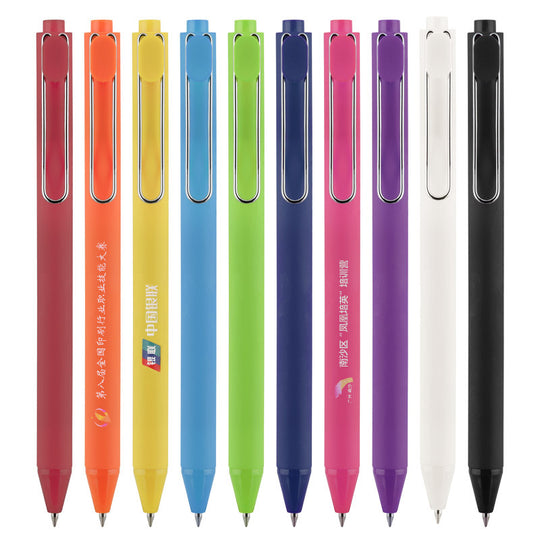 『客製贈品』糖果色按壓式廣告筆 |  客製化禮品、禮贈品專家