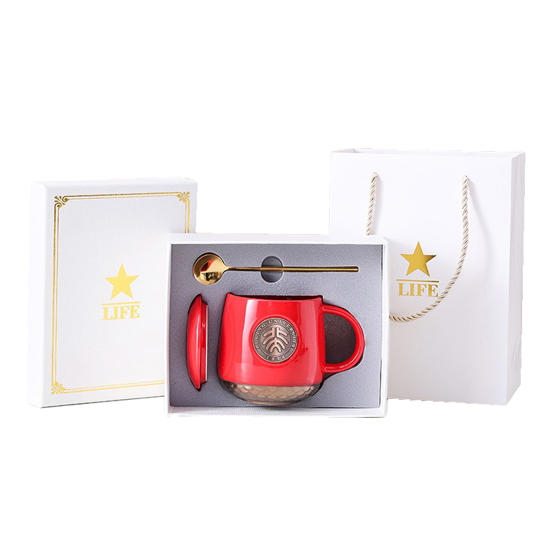 『客製贈品』高級銅片馬克杯禮盒 |  客製化禮品、禮贈品專家