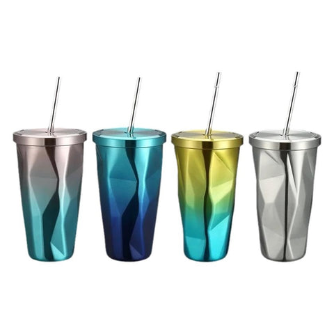 客製不規則菱形保溫杯 商品圖 1