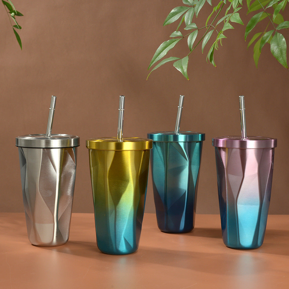 『客製贈品』不規則菱形保溫杯 |  客製化禮品、禮贈品專家