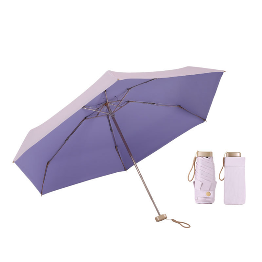 『客製贈品』五折晴雨兩用遮陽太陽傘 |  客製化禮品、禮贈品專家