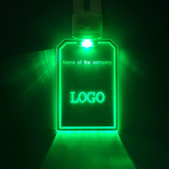『客製贈品』發光氣氛識別證 |  客製化禮品、禮贈品專家