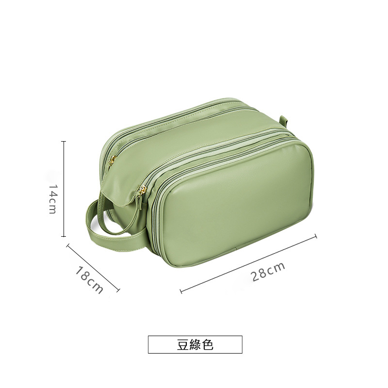 『客製贈品』手提雙拉鍊盥洗包 |  客製化禮品、禮贈品專家