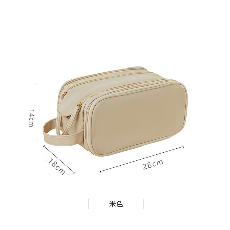 『客製贈品』手提雙拉鍊盥洗包 |  客製化禮品、禮贈品專家