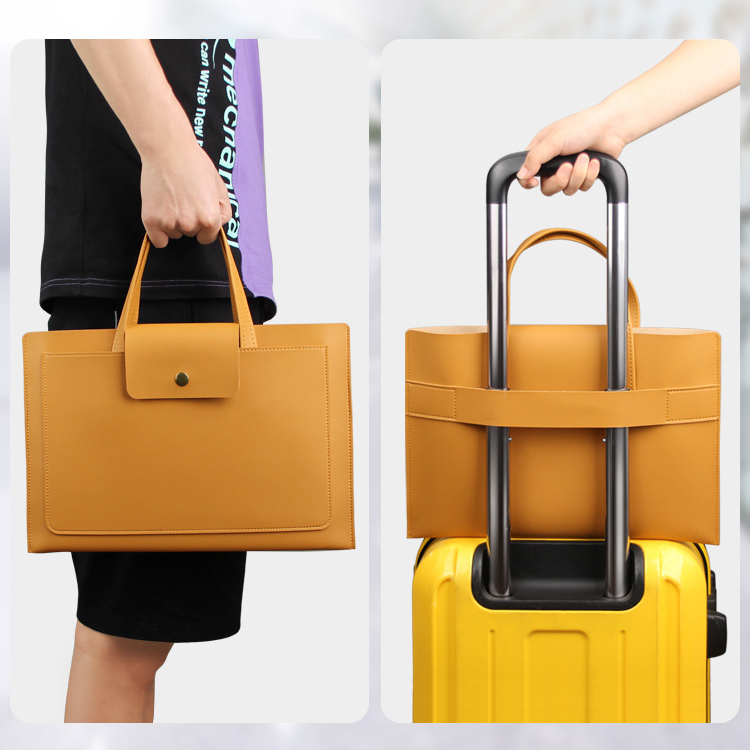 『客製贈品』皮質筆電手提包 |  客製化禮品、禮贈品專家