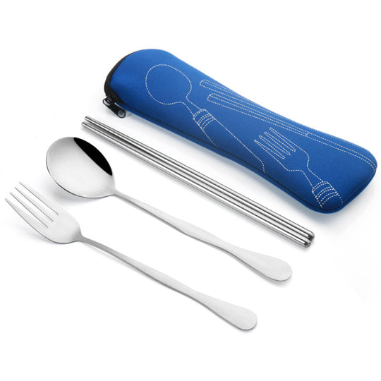 『客製贈品』潛水布環保餐具三件組 |  客製化禮品、禮贈品專家