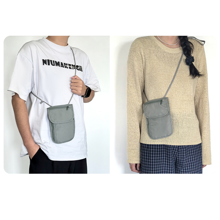 『客製贈品』防盜斜背包護照收納包 |  客製化禮品、禮贈品專家