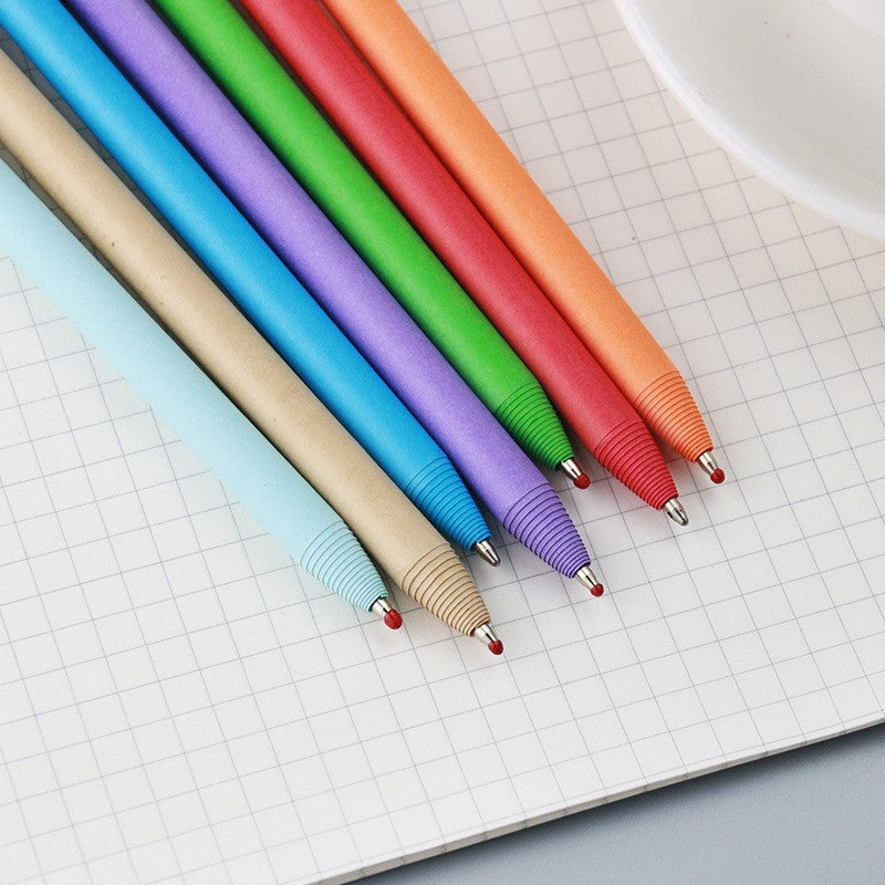 『客製贈品』糖果色捲紙廣告筆 |  客製化禮品、禮贈品專家