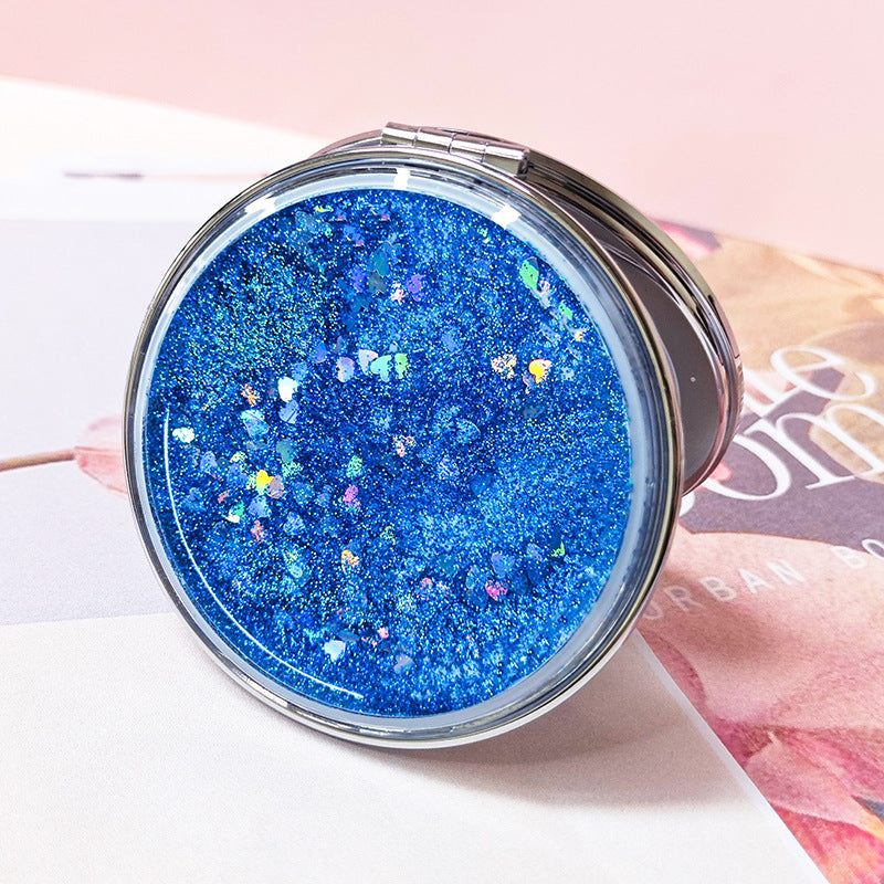 『客製贈品』網紅流沙雙面化妝鏡 |  客製化禮品、禮贈品專家