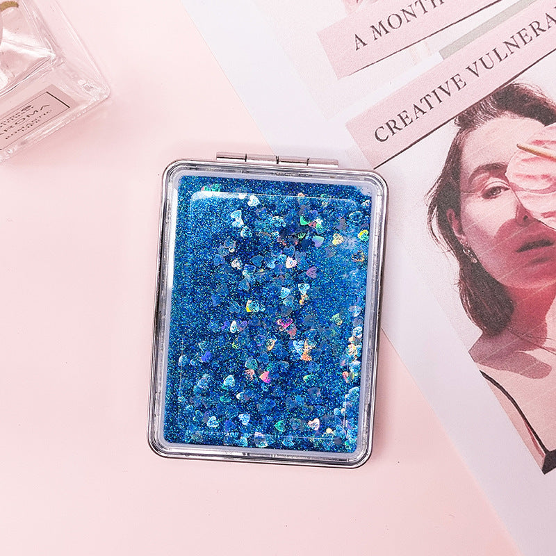 『客製贈品』網紅流沙雙面化妝鏡 |  客製化禮品、禮贈品專家