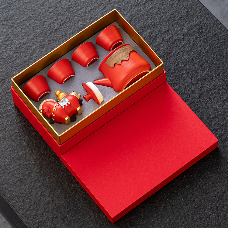 『客製贈品』馬年茶具禮盒 |  客製化禮品、禮贈品專家