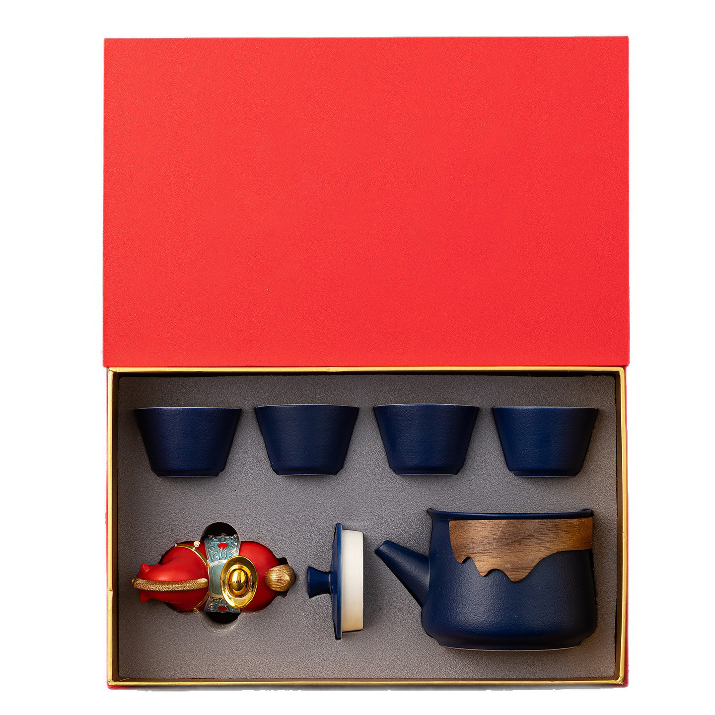 『客製贈品』馬年茶具禮盒 |  客製化禮品、禮贈品專家