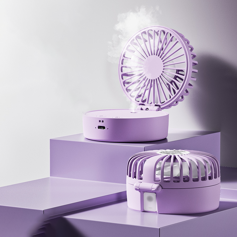 『客製贈品』噴霧摺疊小風扇 |  客製化禮品、禮贈品專家