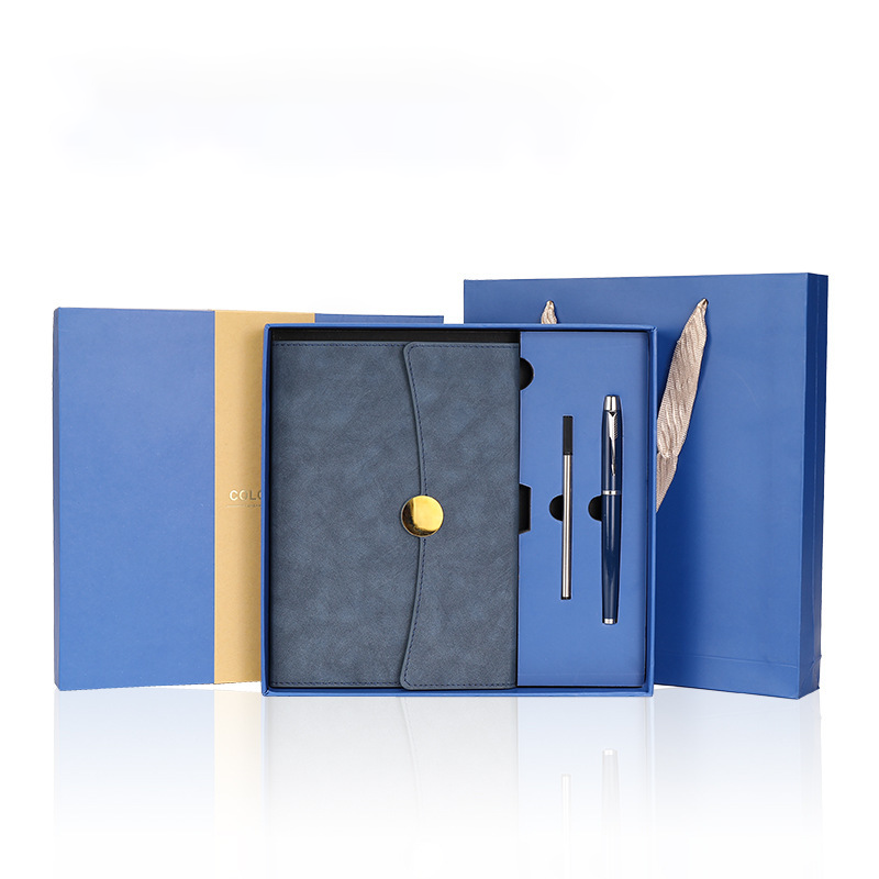 『客製贈品』A5圓扣筆記本禮盒 |  客製化禮品、禮贈品專家
