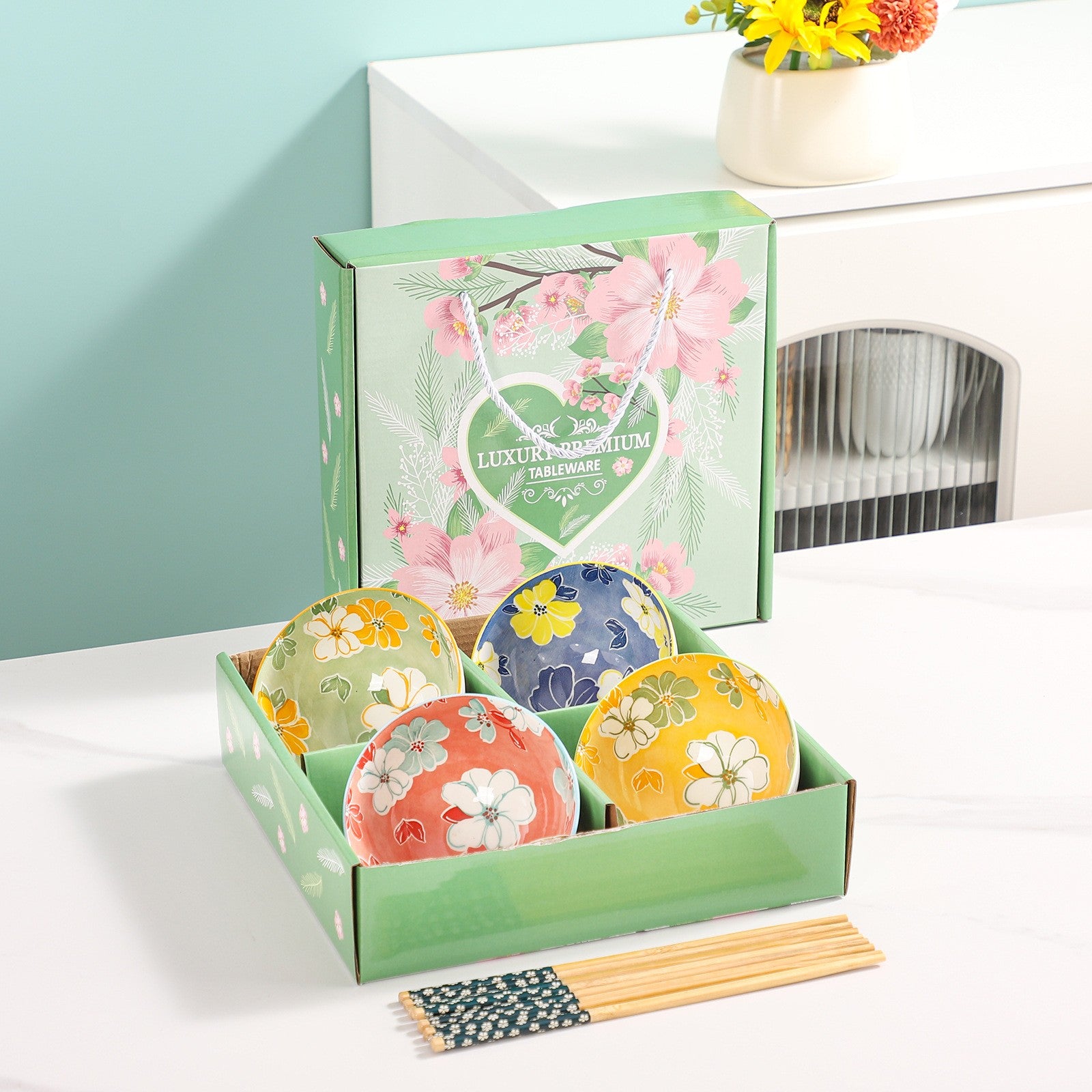 『客製贈品』日系雪花碗套裝禮盒組 |  客製化禮品、禮贈品專家
