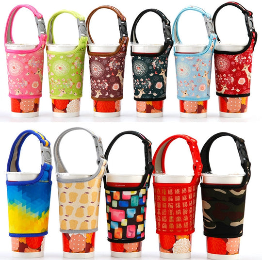 『客製贈品』簡約超厚潛水布飲料提袋飲料袋 |  客製化禮品、禮贈品專家