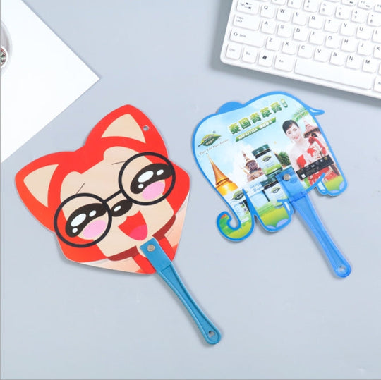 『客製贈品』可愛造型廣告扇 |  客製化禮品、禮贈品專家