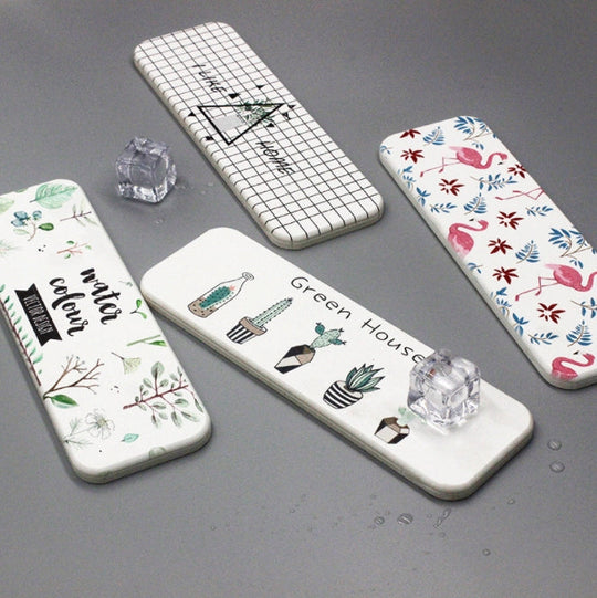 『客製贈品』洗手檯硅藻土吸水墊 |  客製化禮品、禮贈品專家