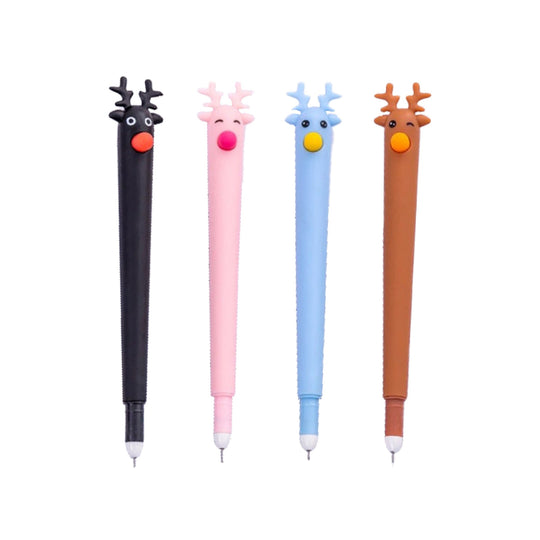 『客製贈品』可愛聖誕麋鹿造型廣告筆 |  客製化禮品、禮贈品專家