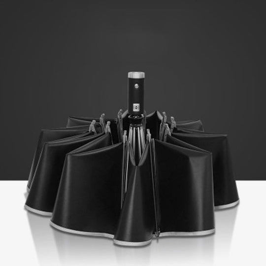 『客製贈品』LED燈折疊反向全自動雨傘 |  客製化禮品、禮贈品專家