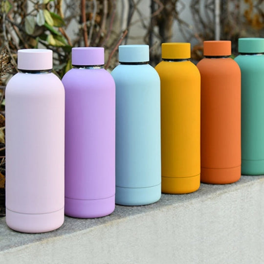 『客製贈品』素色不鏽鋼運動水瓶保溫杯 |  客製化禮品、禮贈品專家