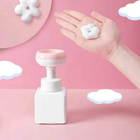 『客製贈品』花朵按壓幕斯泡泡瓶250ML |  客製化禮品、禮贈品專家